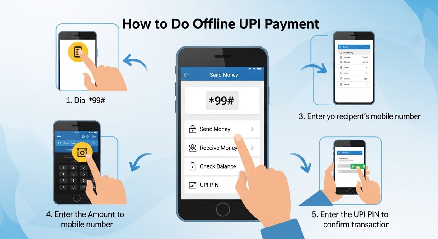 How to Do Offline UPI Payment