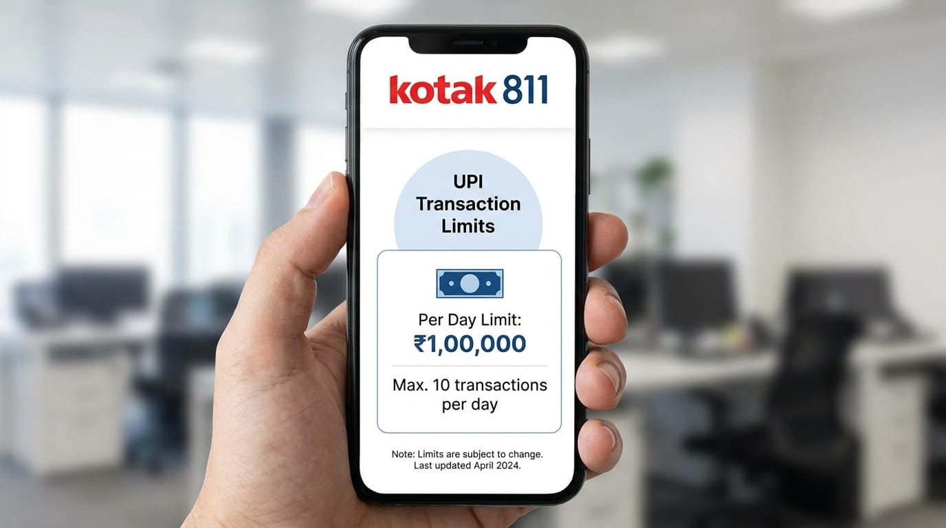 Kotak 811 UPI Limit Per Day